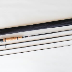 Custom fly rod Soul & Spiral Unit No. 8 9ft 5wt Exotic Wood Reel Seat Spiral Guide System.