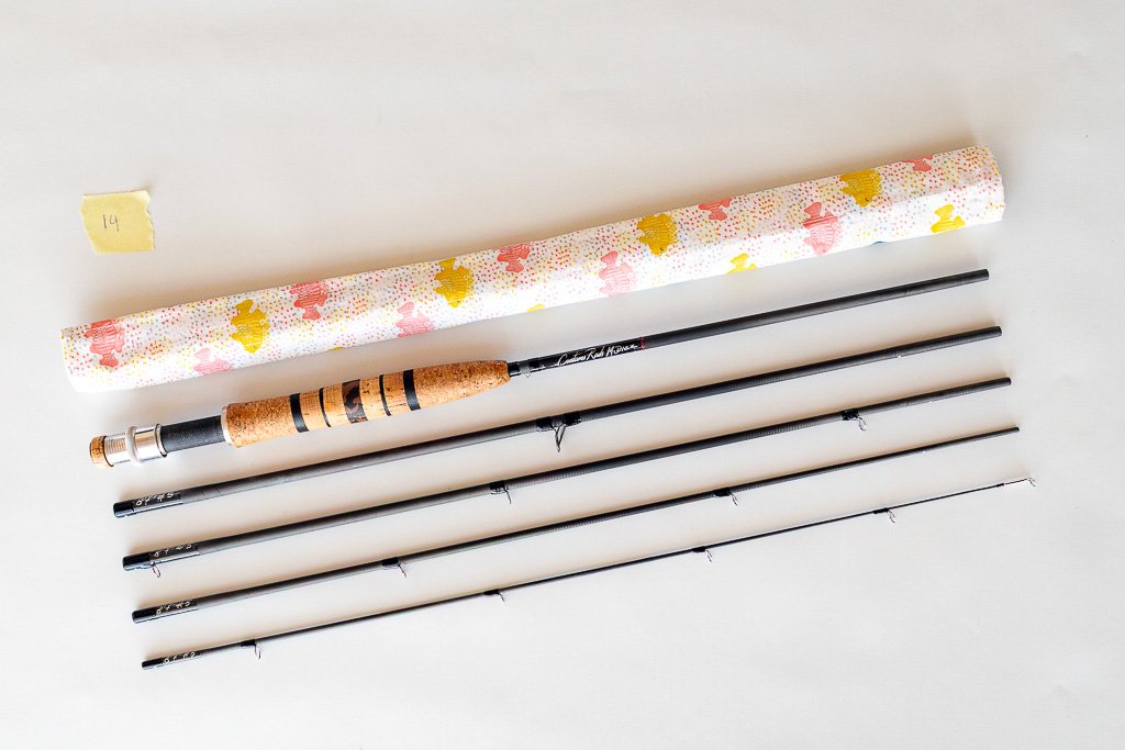 Fly Fishing Artisan Unit No 14 5-Piece Travel Fly Rod 8ft 7in 4wt Expedition Tool