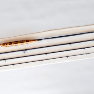 Custom handmade fly rod Soul & Spiral Unit No. 4 7'11" #4wt with Spiral Guide System.