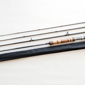 Soul and Spiral No 3 Custom 7wt Fly Rod Handmade Cork Grip Spiral Guide System Spain