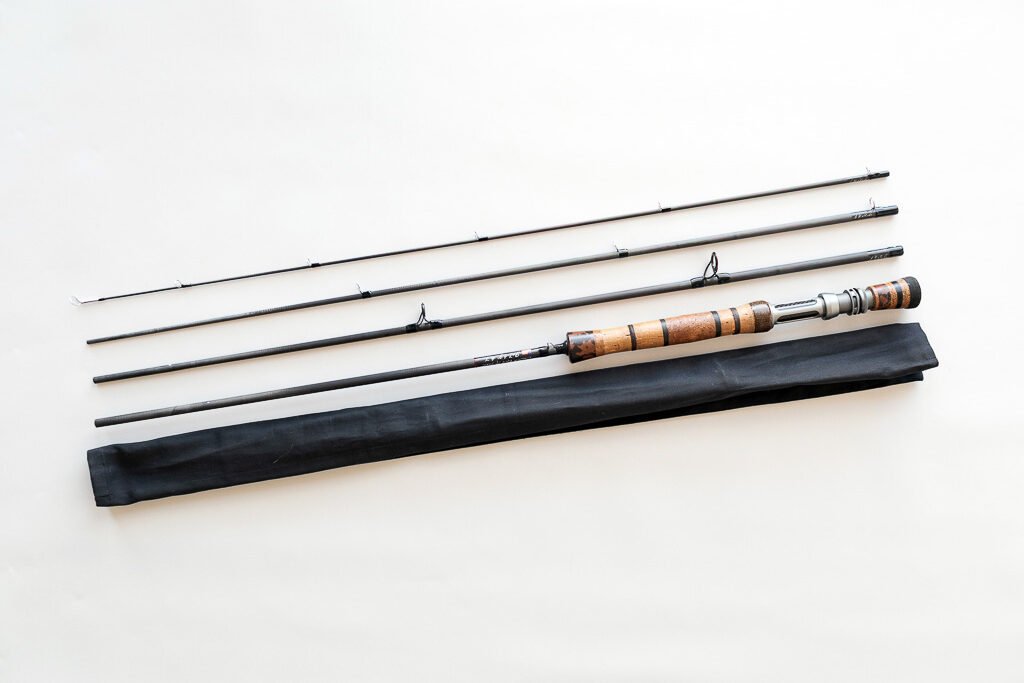 Soul and Spiral No 3 Custom 7wt Fly Rod Handmade Cork Grip Spiral Guide System Spain